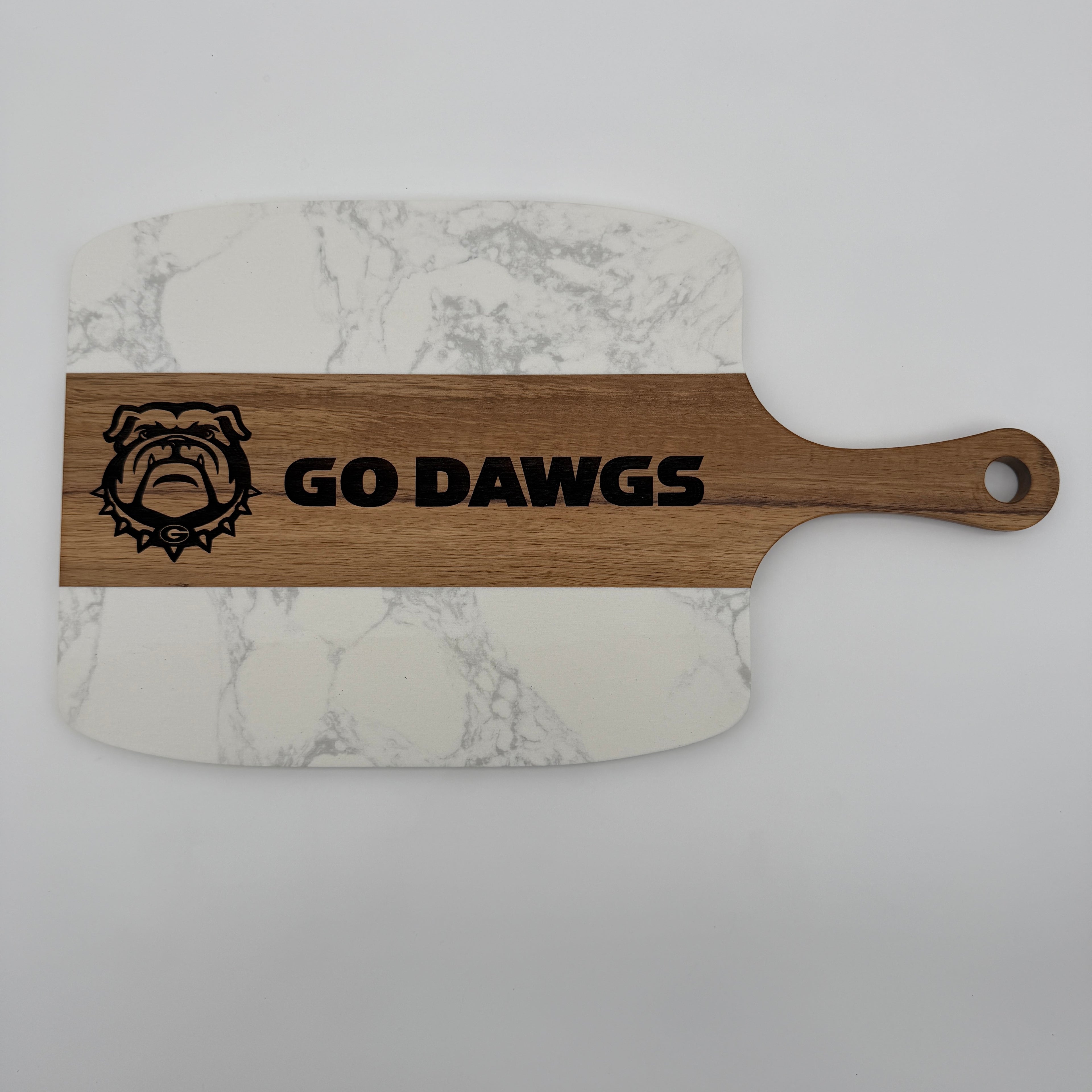 Elegant Custom Marble Serving Board 5 Piece Set- Perfect for Entertaining & Gifting