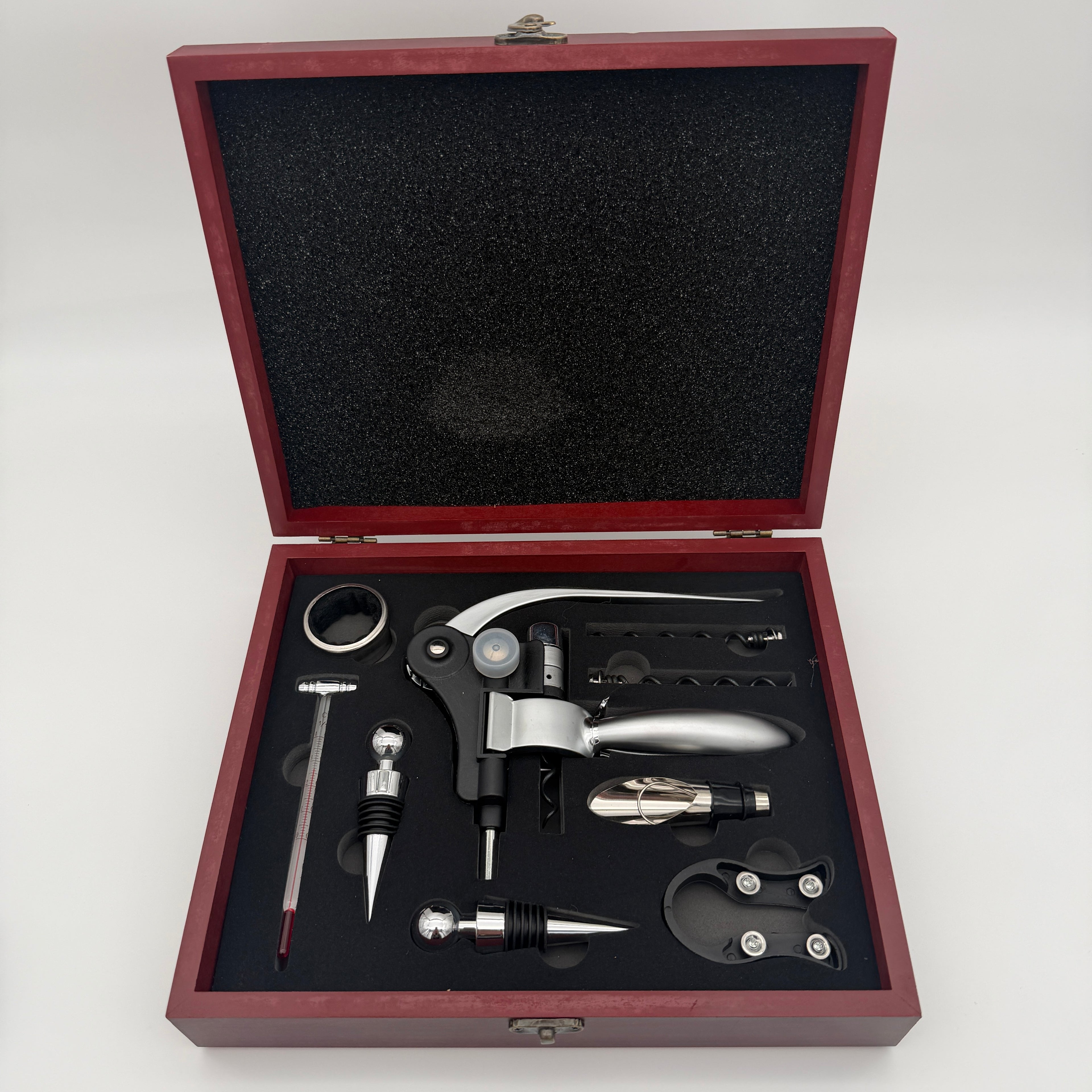 The Executive Wine Collectors 9 Piece Set - Perfect For Any Wine Connoisseur