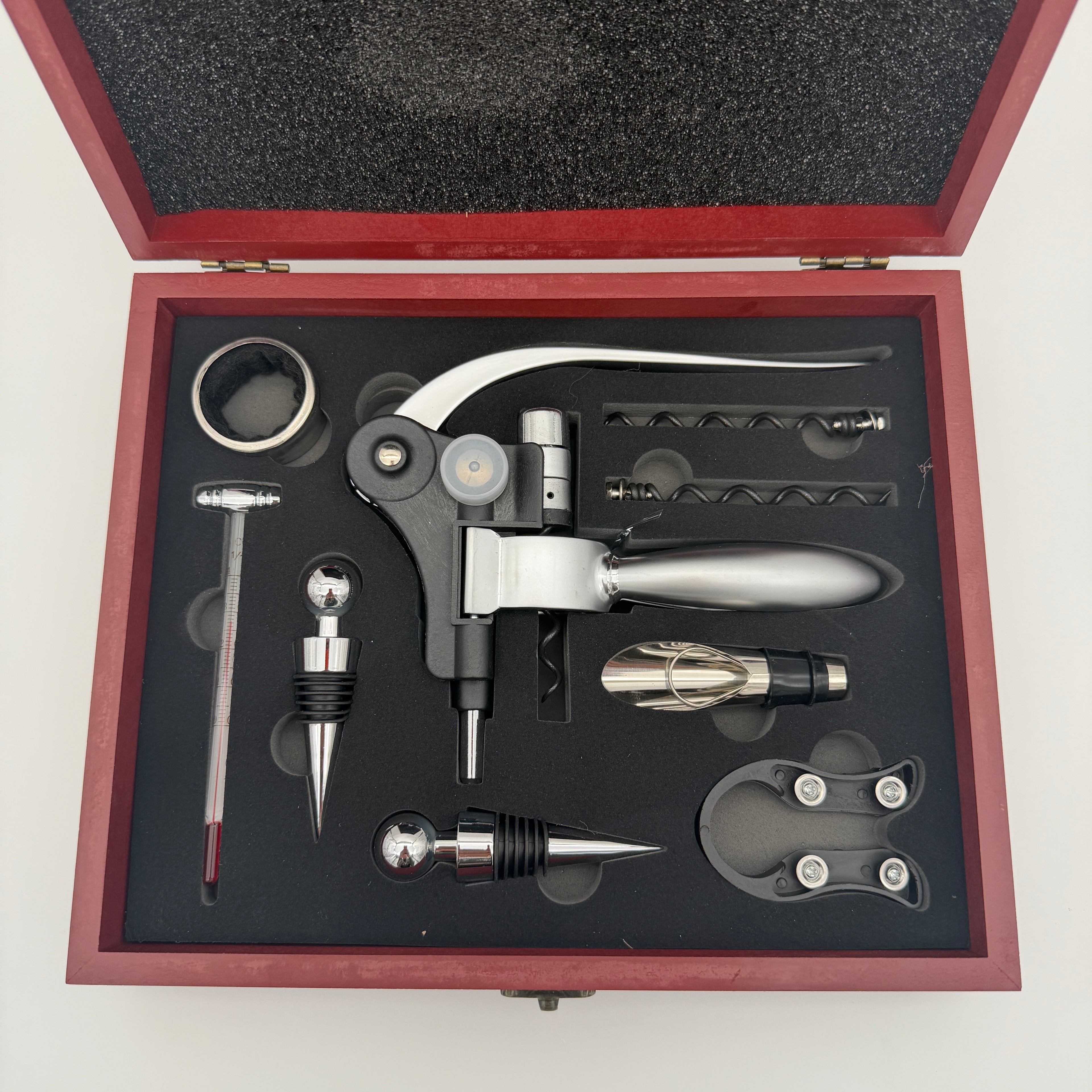 The Executive Wine Collectors 9 Piece Set - Perfect For Any Wine Connoisseur