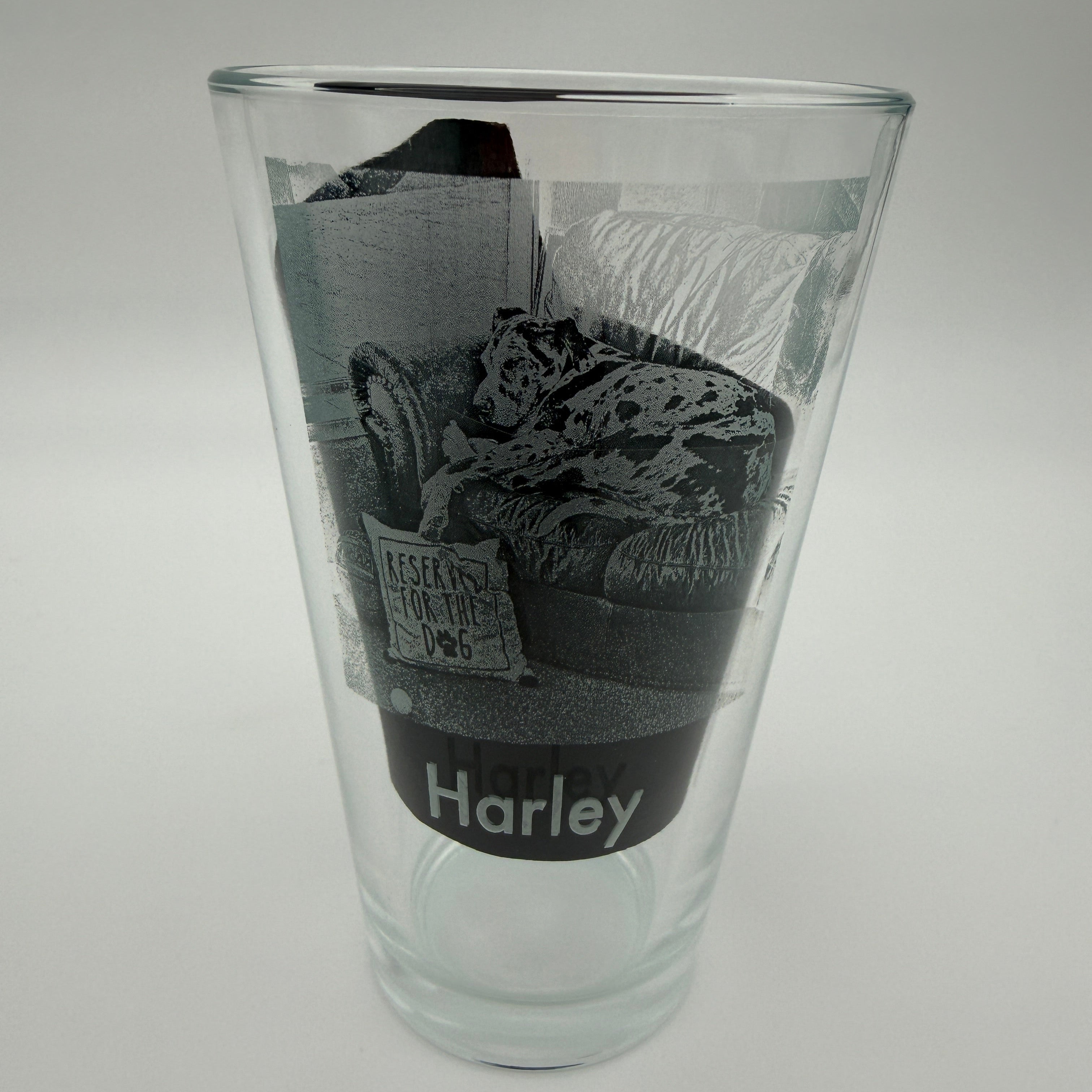 Personalized 16 oz Pint Glass - Perfect for Any Beverage