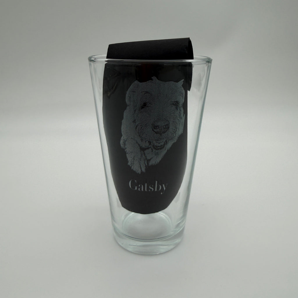 Personalized 16 oz Pint Glass - Perfect for Any Beverage