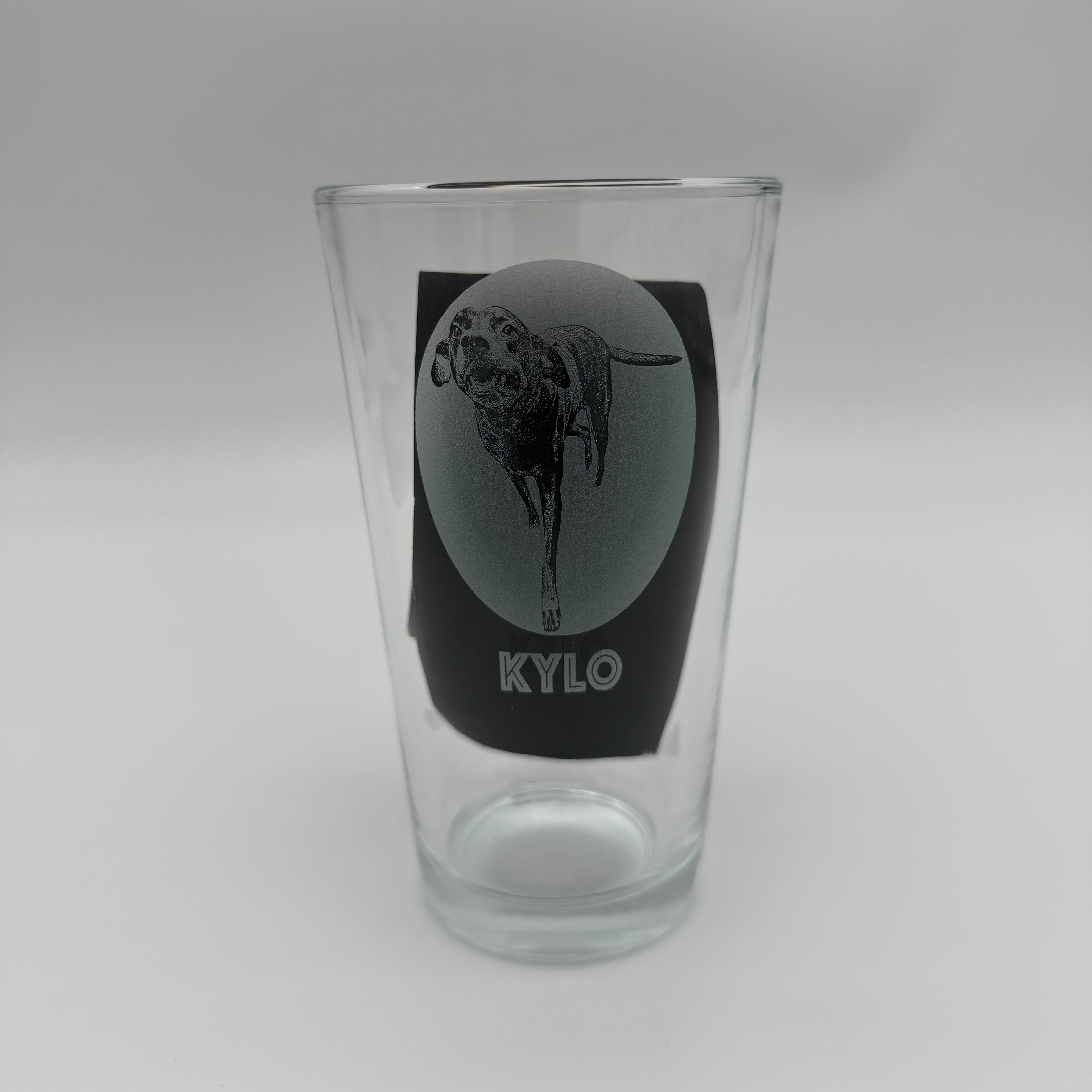 Personalized 16 oz Pint Glass - Perfect for Any Beverage