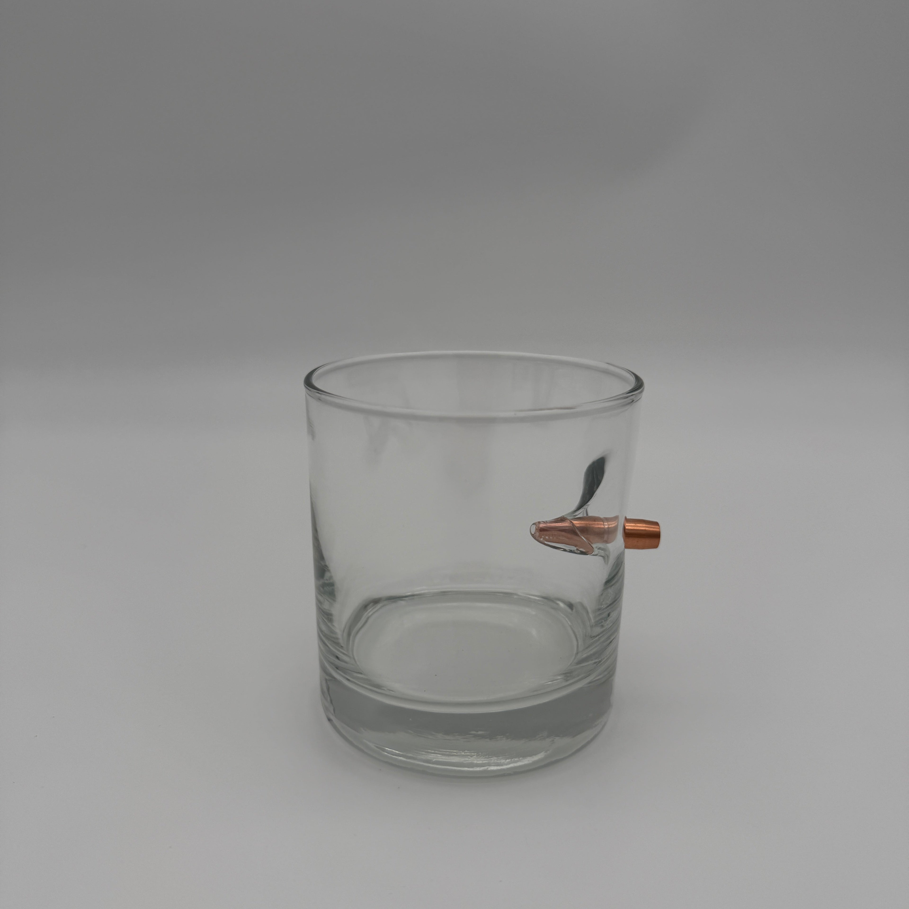 Custom BenShot .308 11 oz Rocks Glass - Unique Personalized Gift for Whiskey Lovers