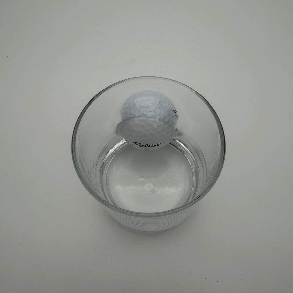BenShot Golf Ball 11 oz Rocks Glass - The Ideal Personalized Gift for Golf Enthusiasts