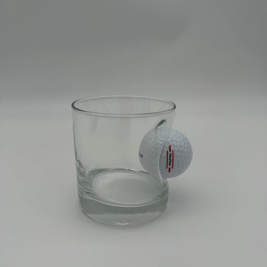BenShot Golf Ball 11 oz Rocks Glass - The Ideal Personalized Gift for Golf Enthusiasts