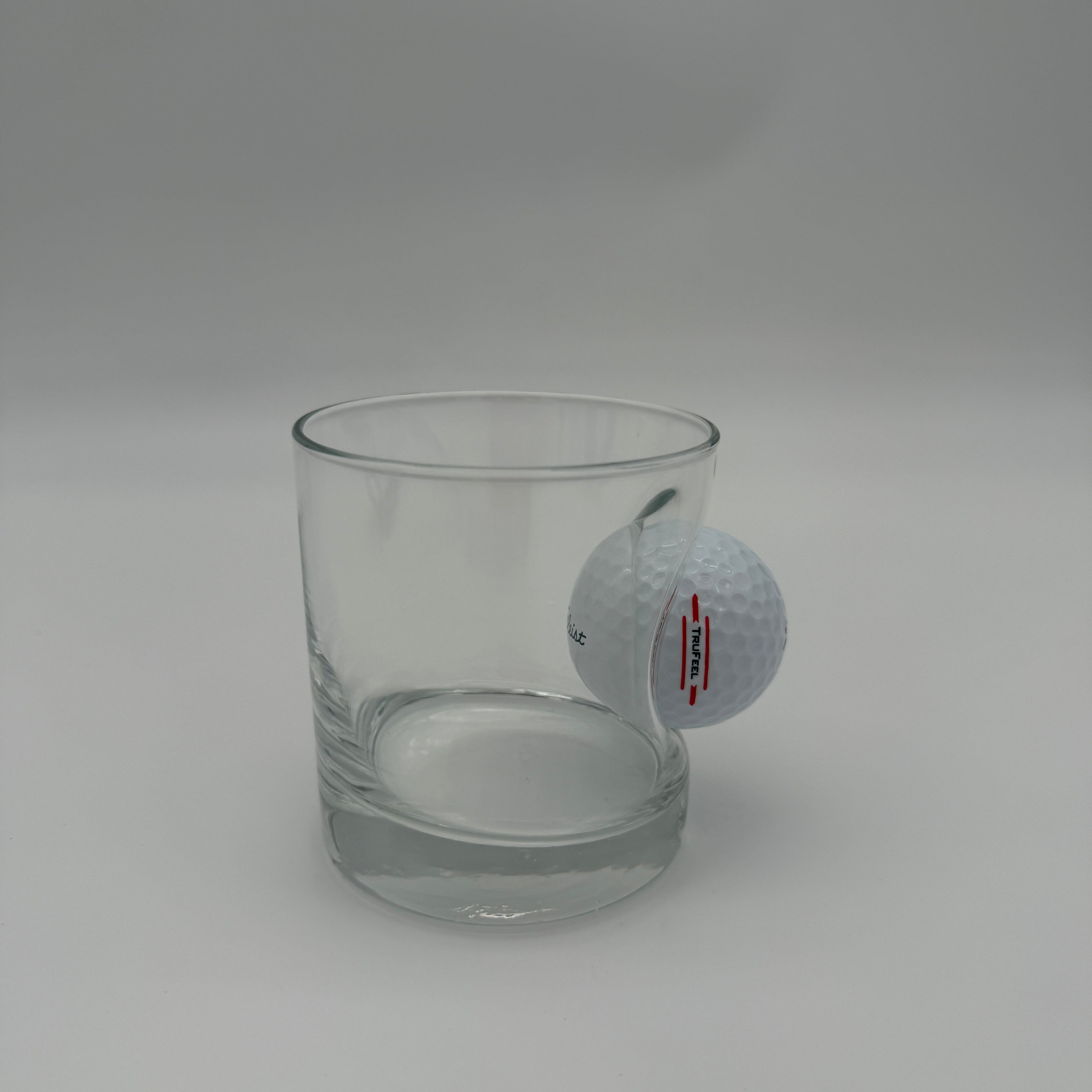 BenShot Golf Ball 11 oz Rocks Glass - The Ideal Personalized Gift for Golf Enthusiasts