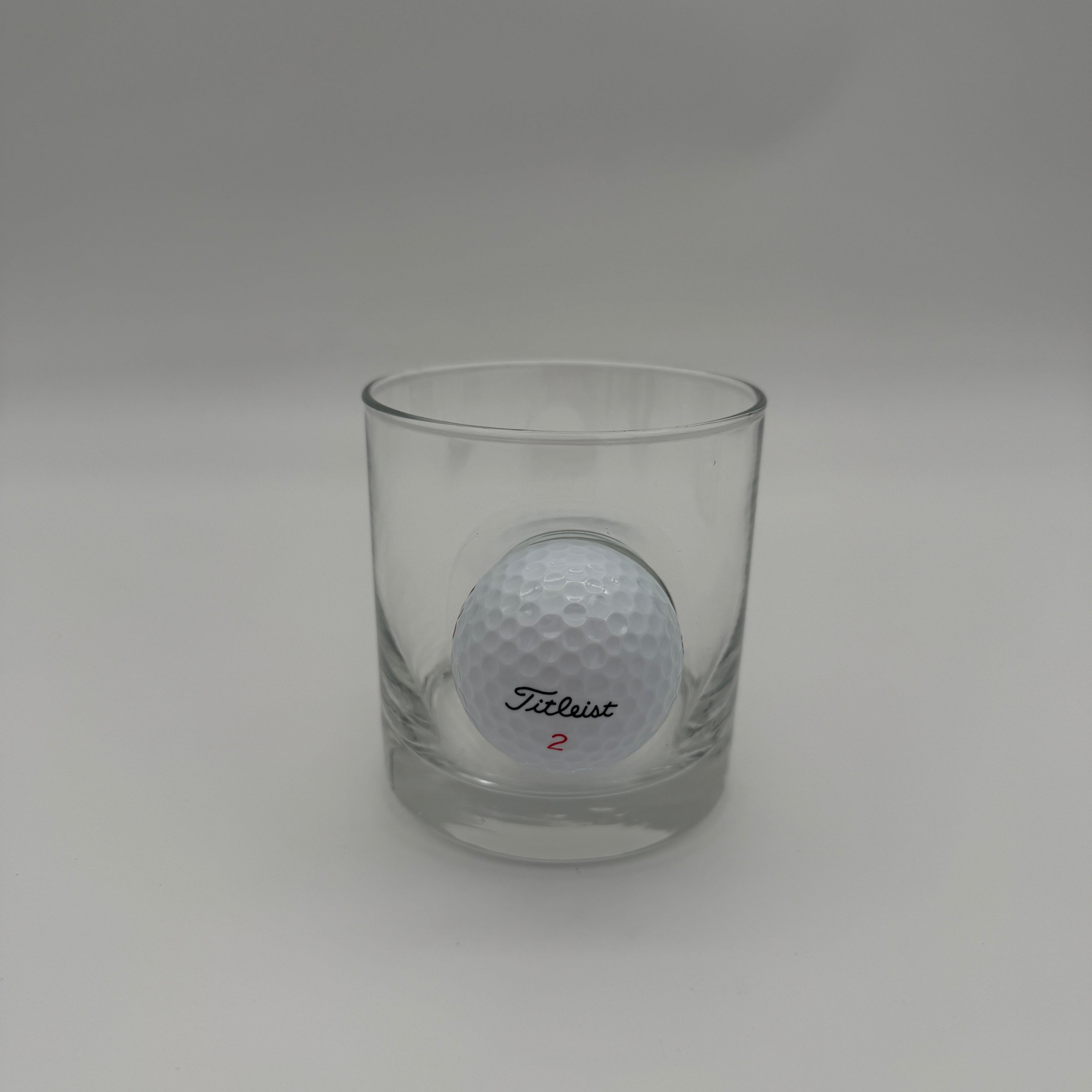 BenShot Golf Ball 11 oz Rocks Glass - The Ideal Personalized Gift for Golf Enthusiasts