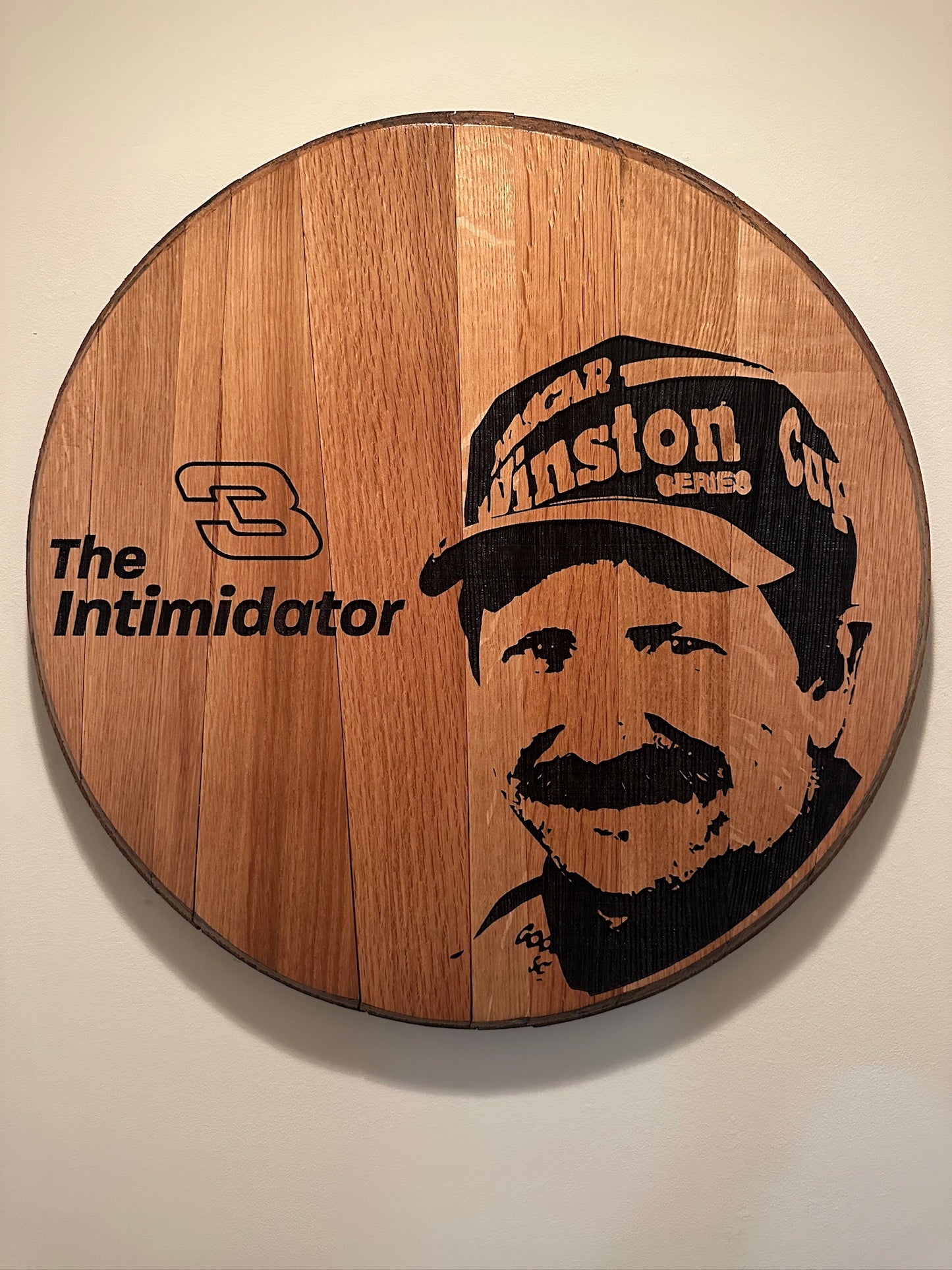 Custom Bourbon Barrel Head - Music, Movies, People & Pets