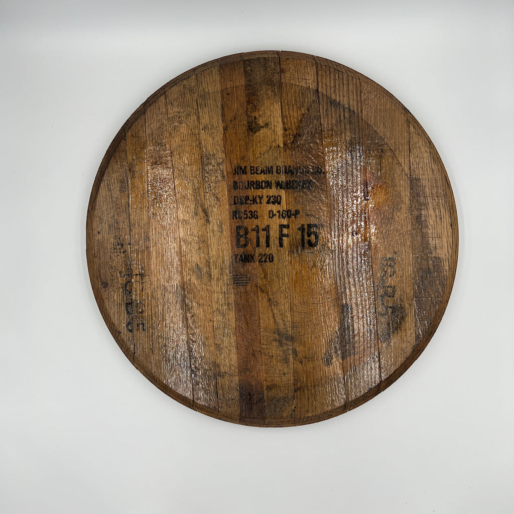 Custom 21" Whiskey Barrel Head Sign – Authentic & Personalized