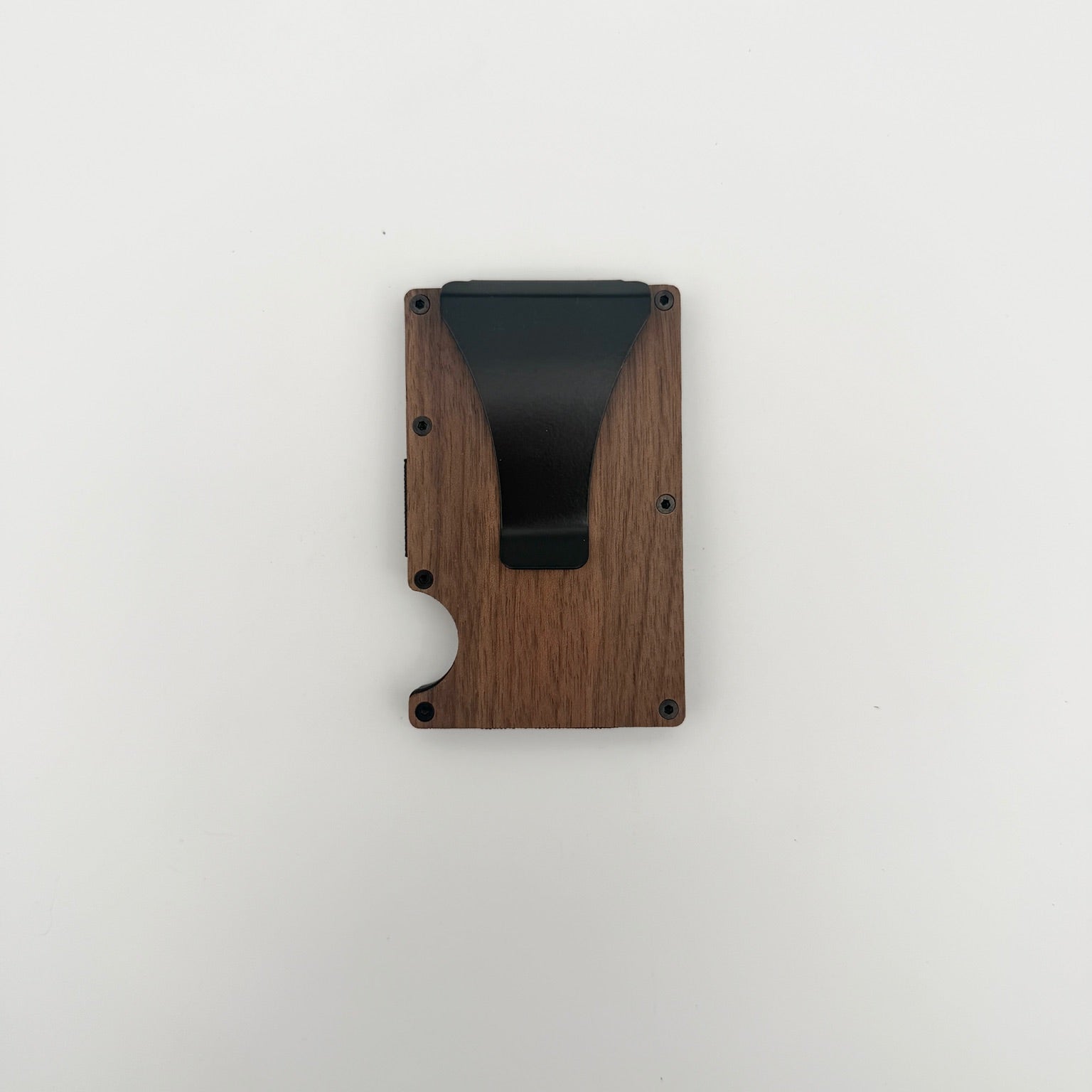 Minimalist RFID Wallet - Wood with Money Clip