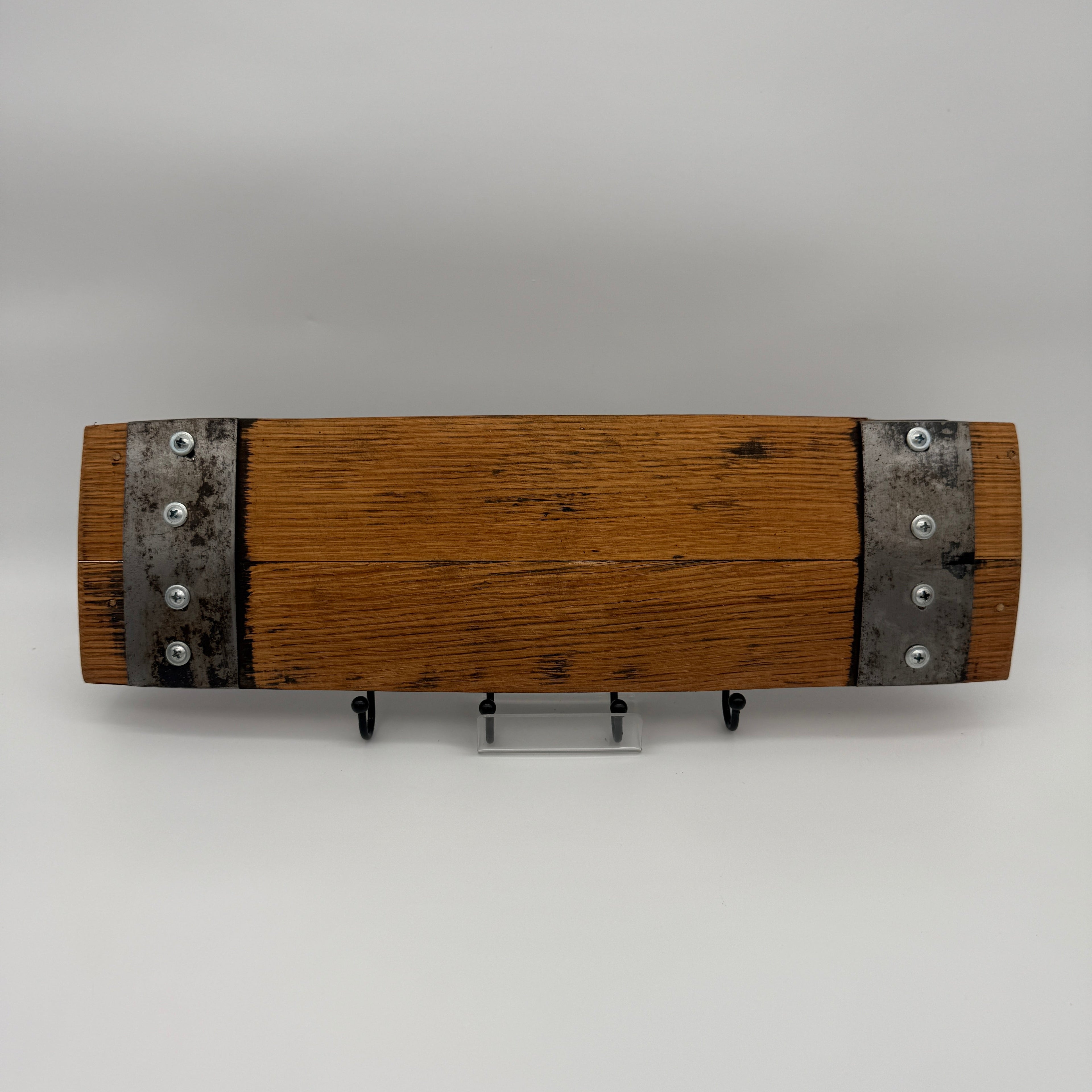 Custom Barrel Stave Key Holder - Rustic Charm For Your Home