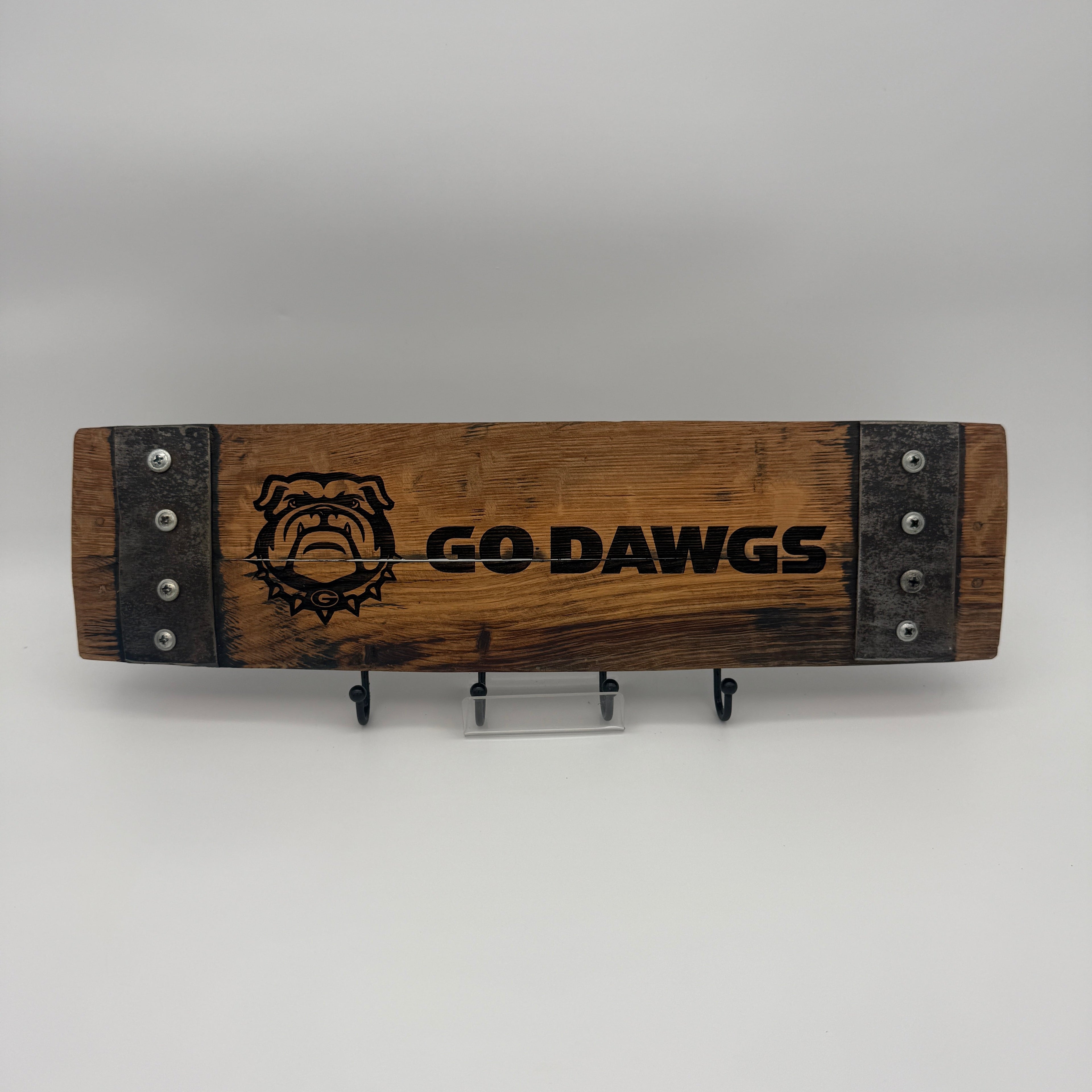 Custom Barrel Stave Key Holder - Rustic Charm For Your Home