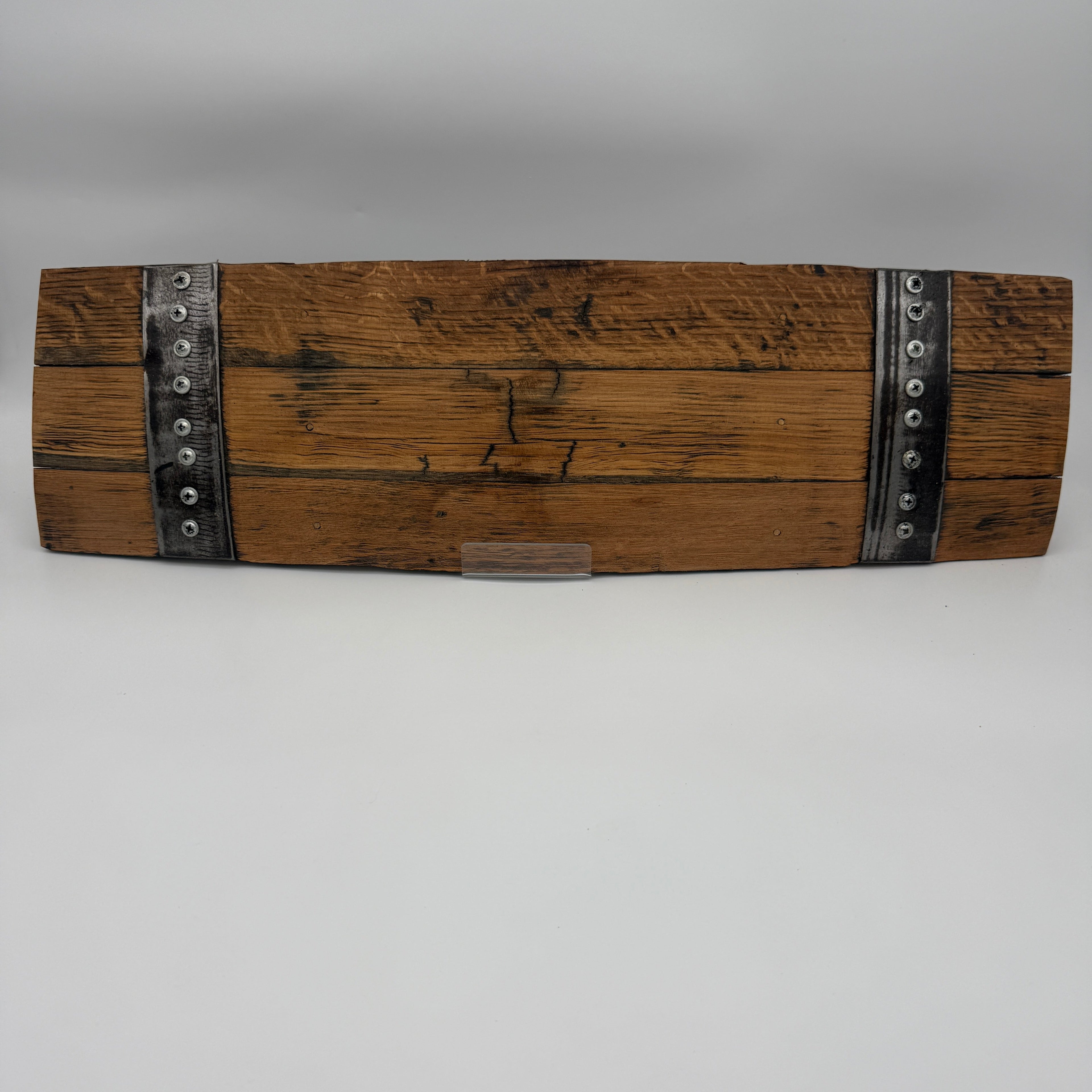 Personalized 28" Whiskey Barrel Stave Sign - Tailored Rustic Charm For Any Space