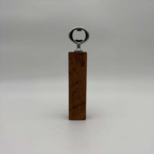 Artisan Custom Whiskey Barrel Bottle Opener - Rustic Charm For Every Occasion