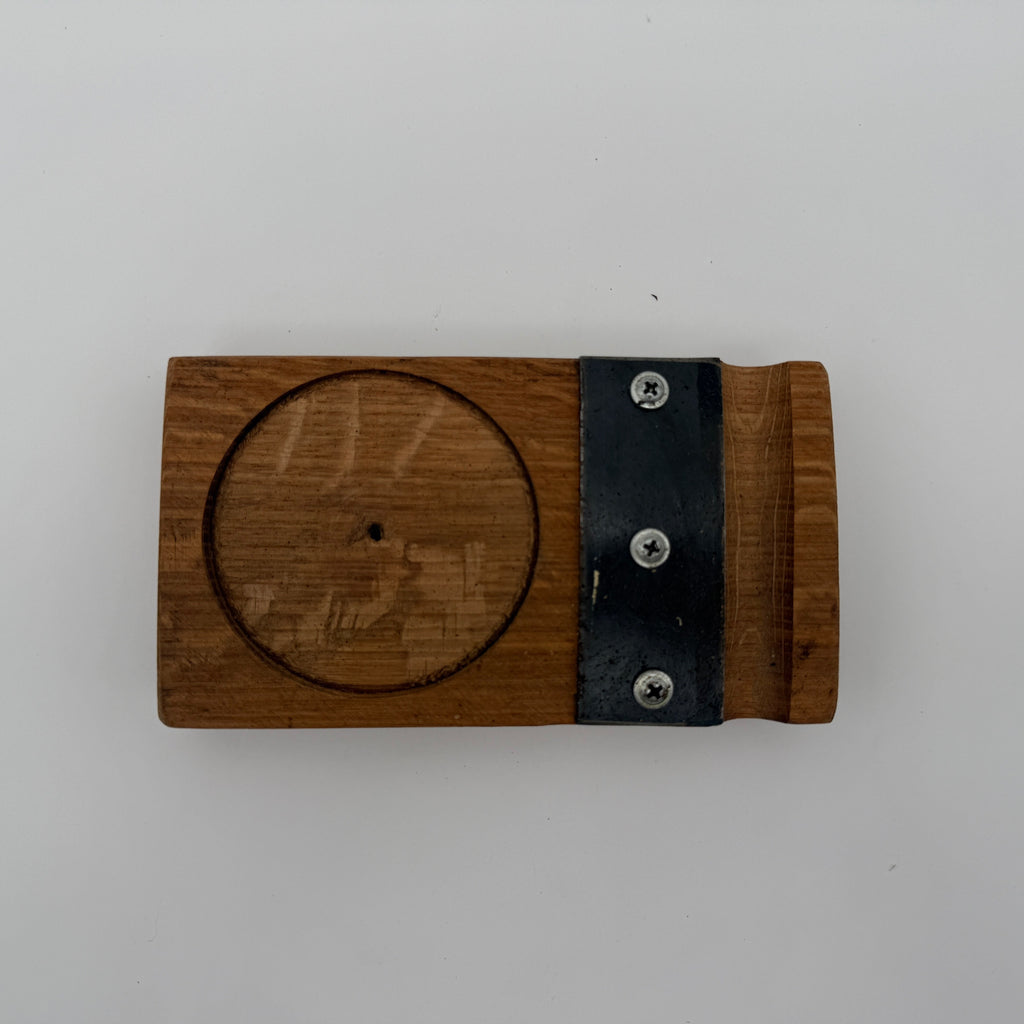 Custom Single Hole Coaster and Cigar Holder - Perfect For Cigar Lovers