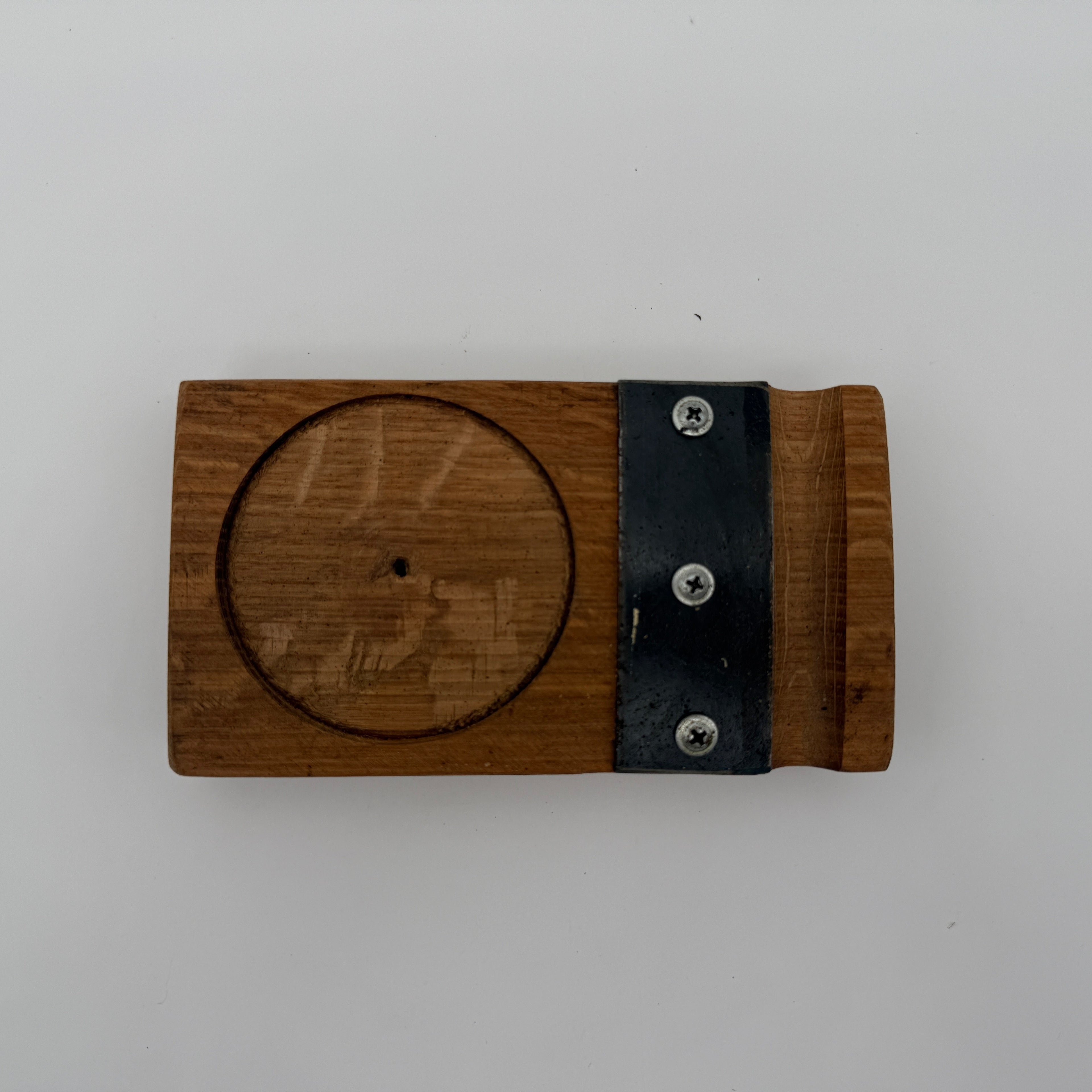 Custom Single Hole Coaster and Cigar Holder - Perfect For Cigar Lovers
