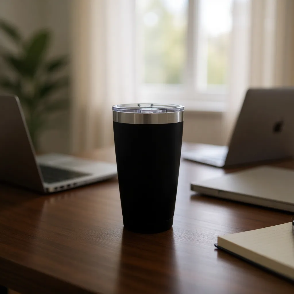 Personalized 20oz Tumbler With Slider Lid - Perfect For On-The-Go