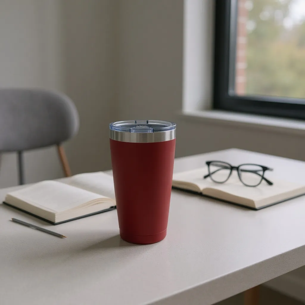 Personalized 20oz Tumbler With Slider Lid - Perfect For On-The-Go