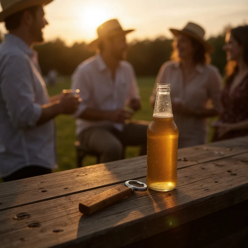 Artisan Custom Whiskey Barrel Bottle Opener - Rustic Charm For Every Occasion