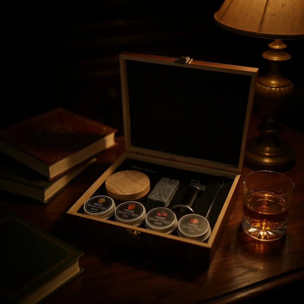 Custom Whiskey Smoker Box - Personalize Your Flavor Experience