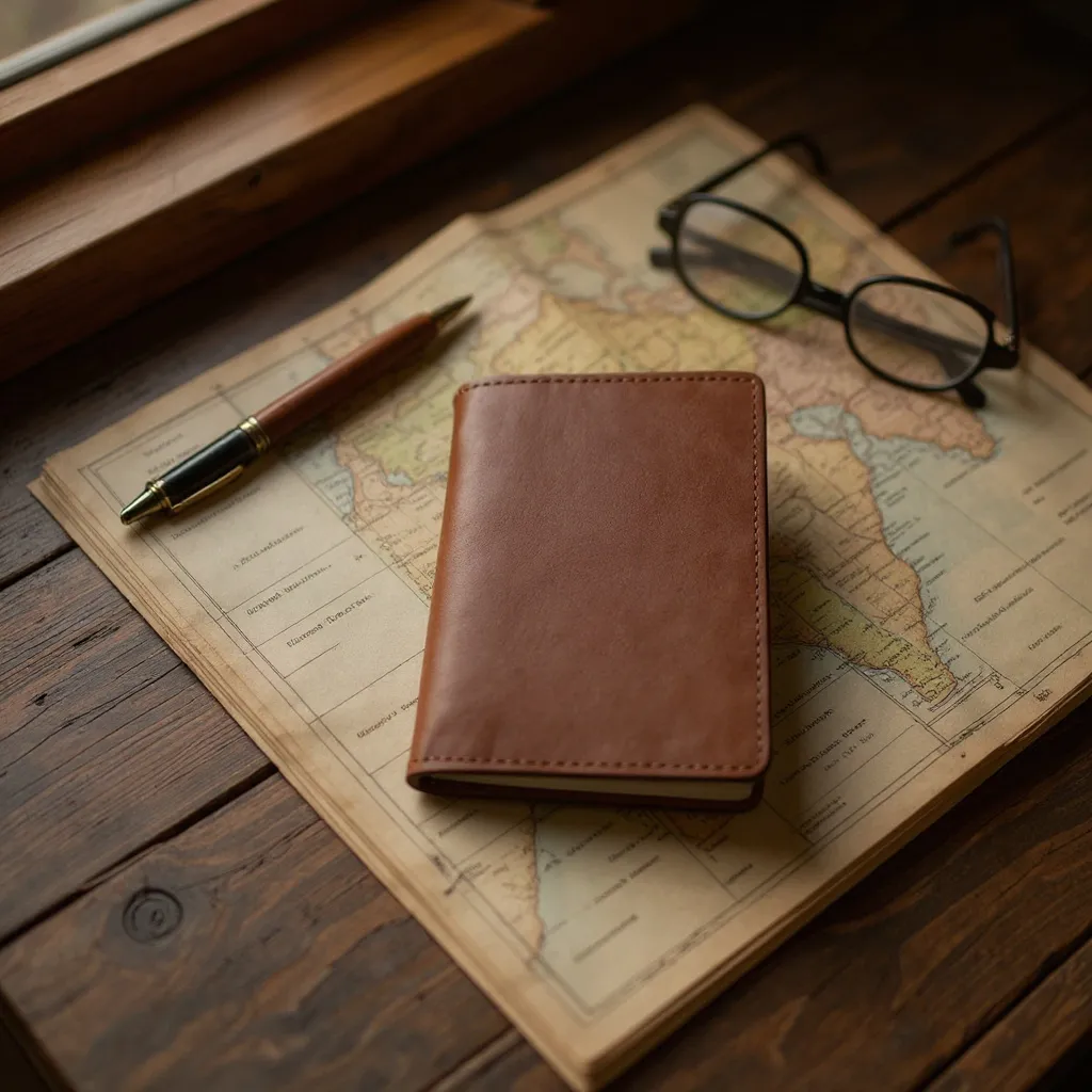 Personalized Leatherette Passport Holder - Stylish & Durable Travel Accessory