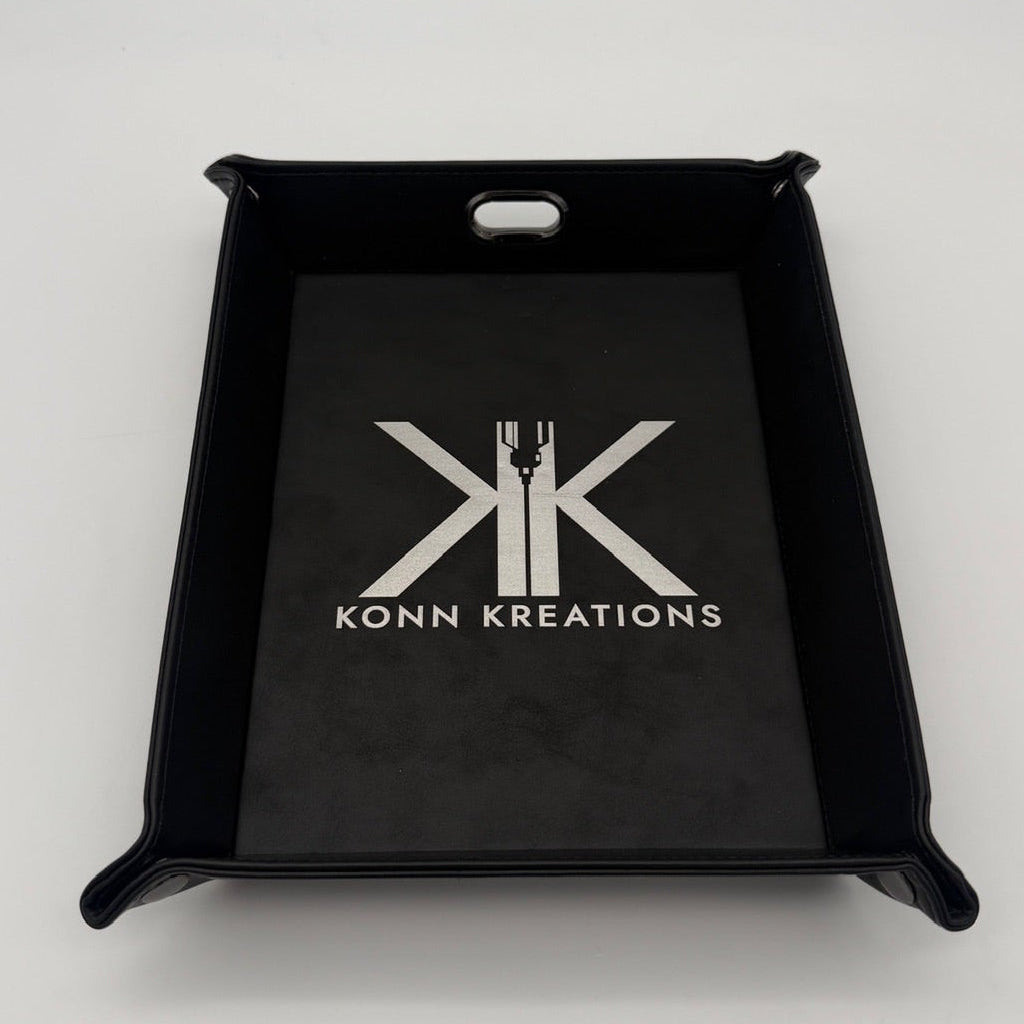 Leatherette Snap Valet Tray