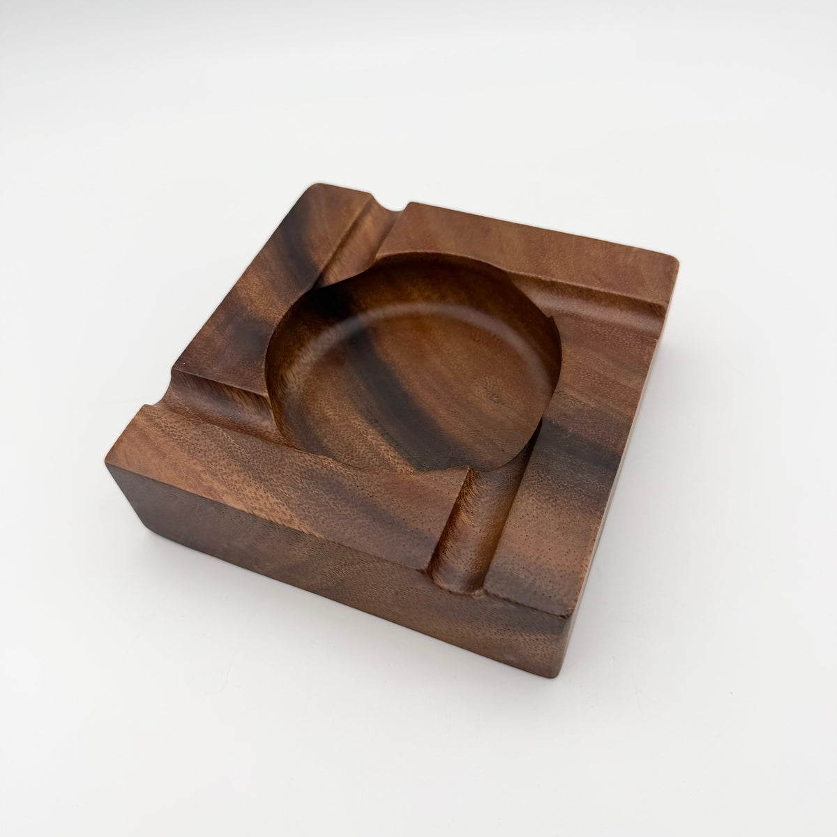 Black Walnut Cigar Ashtray - Perfect For Cigar Lovers