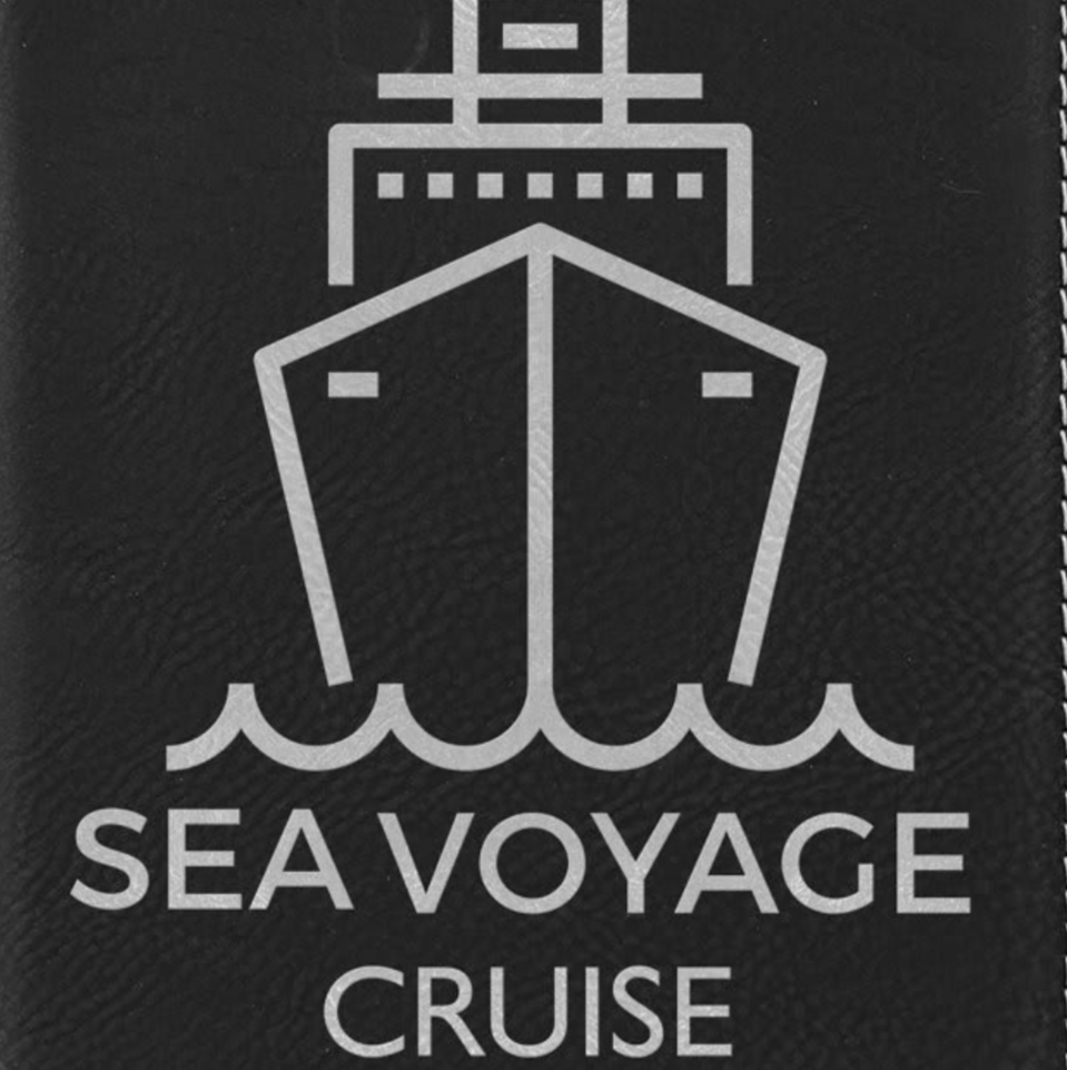 Personalized Leatherette Passport Holder - Stylish & Durable Travel Accessory