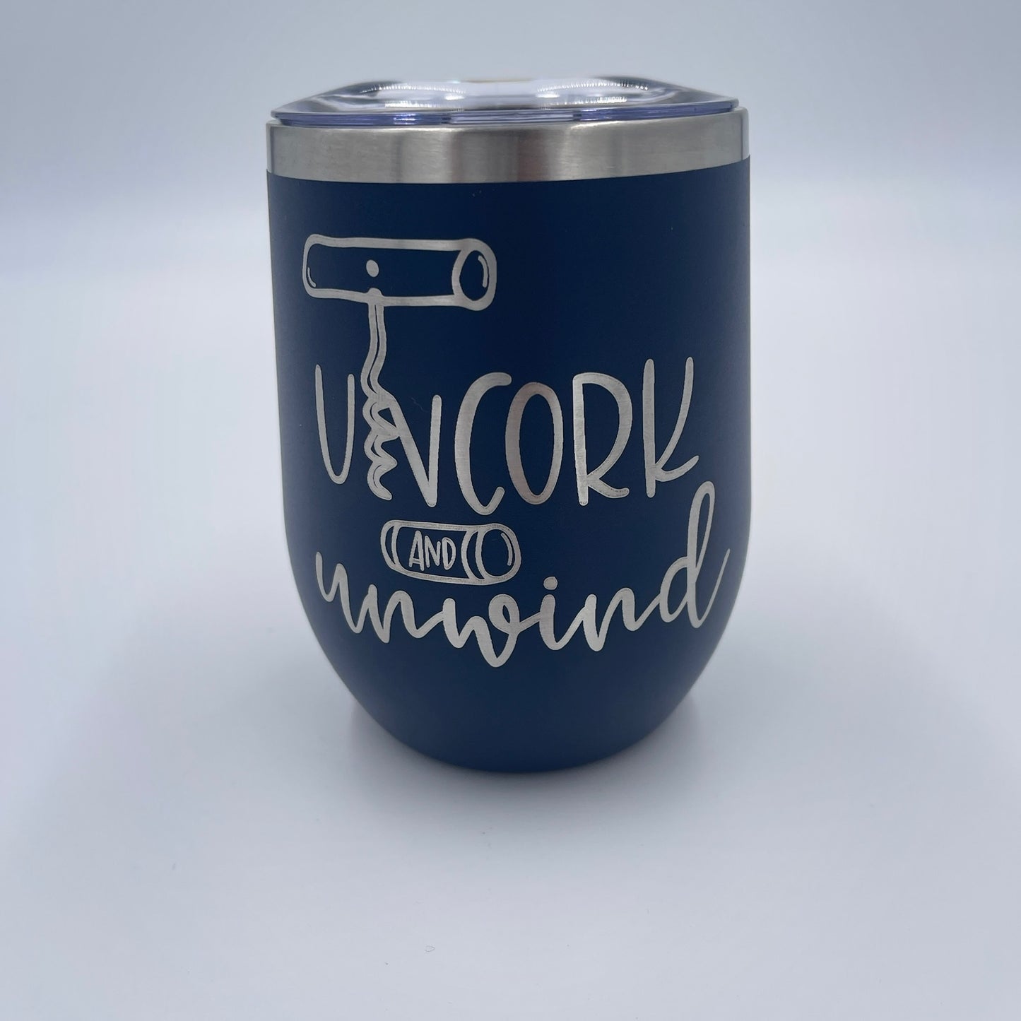 Customizable 12oz Stainless Wine Tumbler