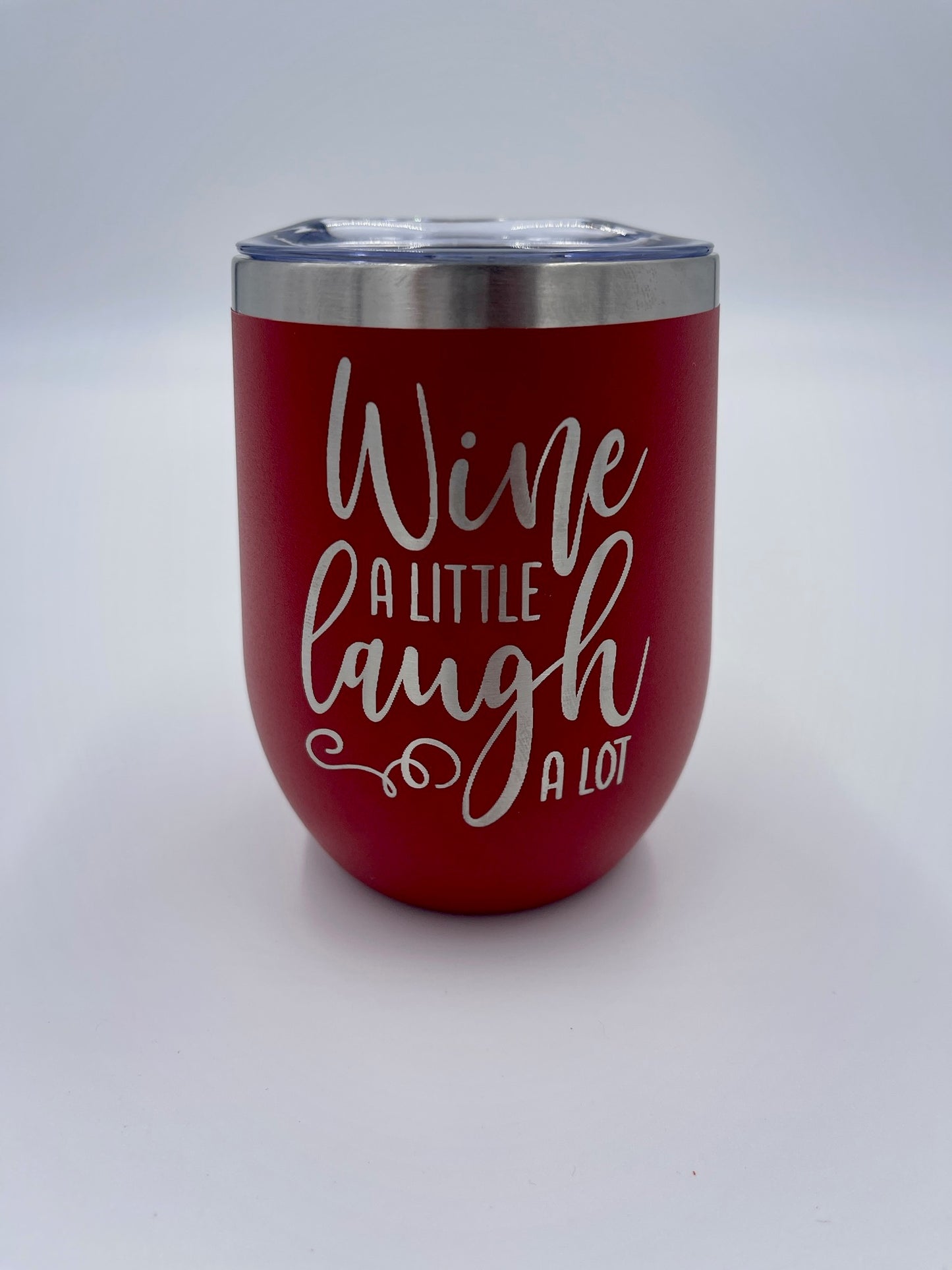 Customizable 12oz Stainless Wine Tumbler