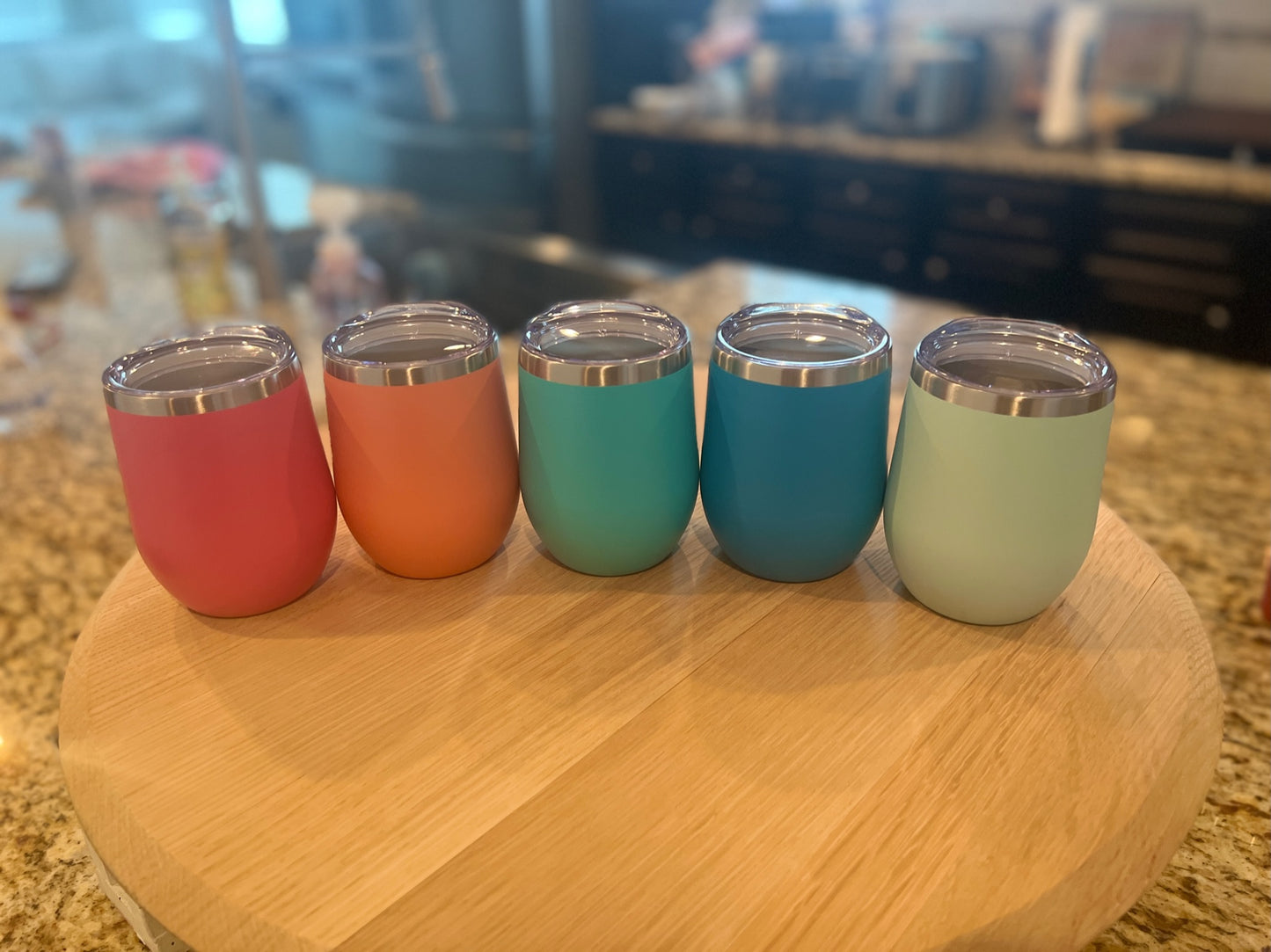 Customizable 12oz Stainless Wine Tumbler