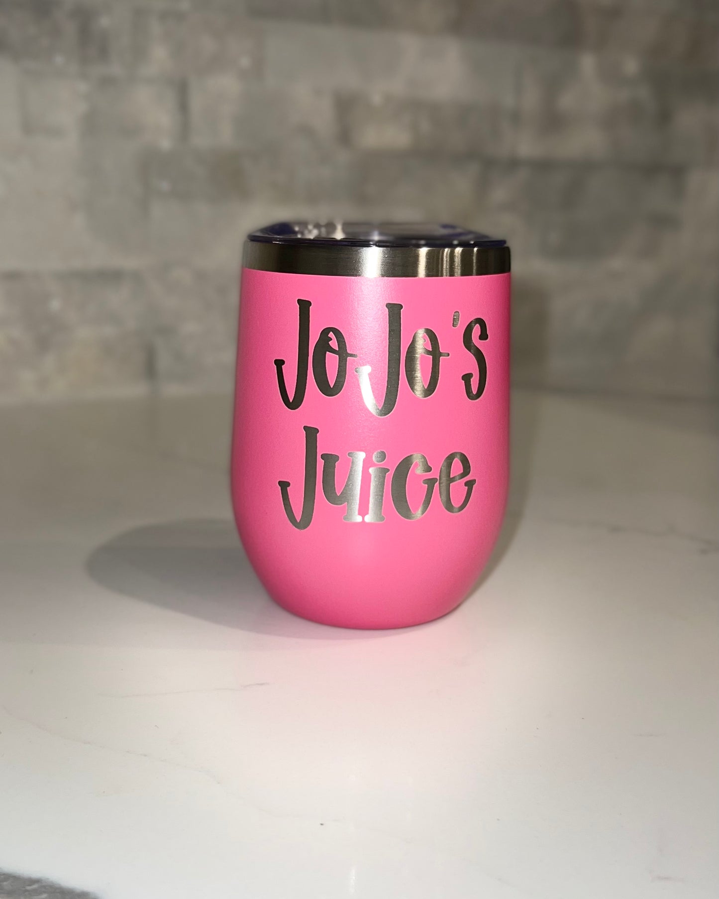 Customizable 12oz Stainless Wine Tumbler