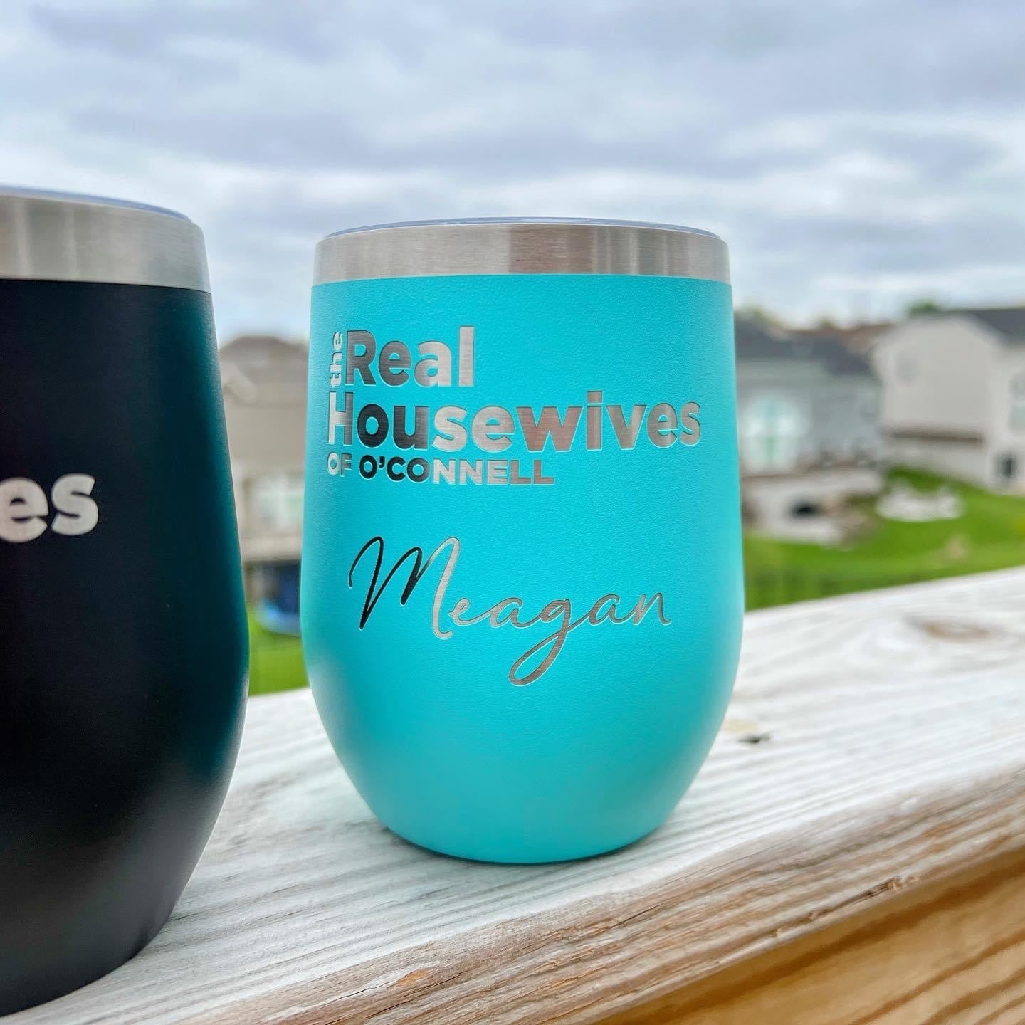 Customizable 12oz Stainless Wine Tumbler